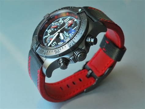 breitling black steel strap|Breitling waterproof strap.